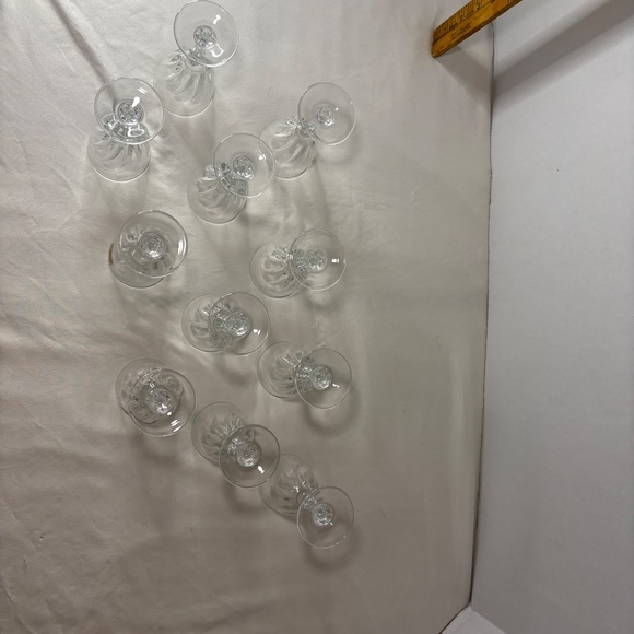 Lummarc Verrerie D'arques A Set of 11 Vintage Cordials Made In France 80s NEW - Picture 8 of 13